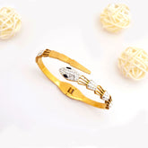 Crystal Snake Head Bracelet